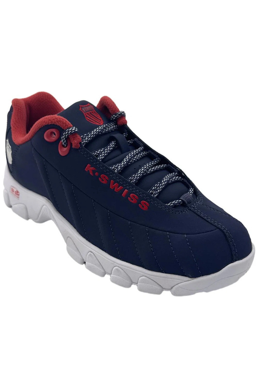 K-Swiss Men's ST329 CMF Sneakers Naval Academy/Mars Red/White - Medium